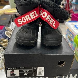 Sorel snow commander boots size 7